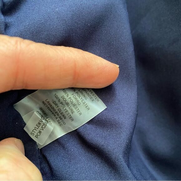 Vince Camuto | Allover Lace Halter Midi Dress, Size 12 - Picture 11 of 13